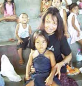This pic was from a Feeding Program for street kids in Cebu.  (Photo taken by one of the kids) ♥♥♥  ***Cebu - a beautiful place filled with lots of memories.